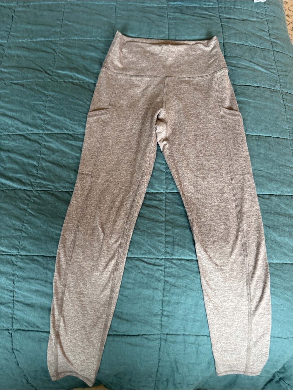 aerie Heather brown  women’s Leggings with Side Pockets